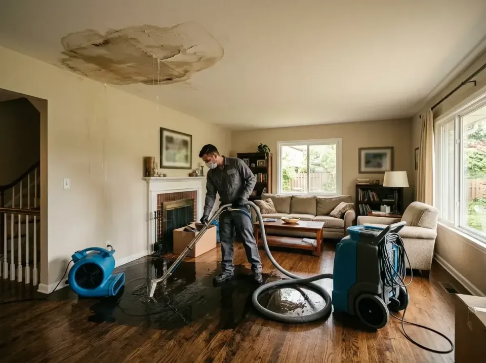attic-pipe-burst-ceiling-drip-008 — frequently asked questions, Water Damage Restoration & Carpet Care in Nebraska City, NE